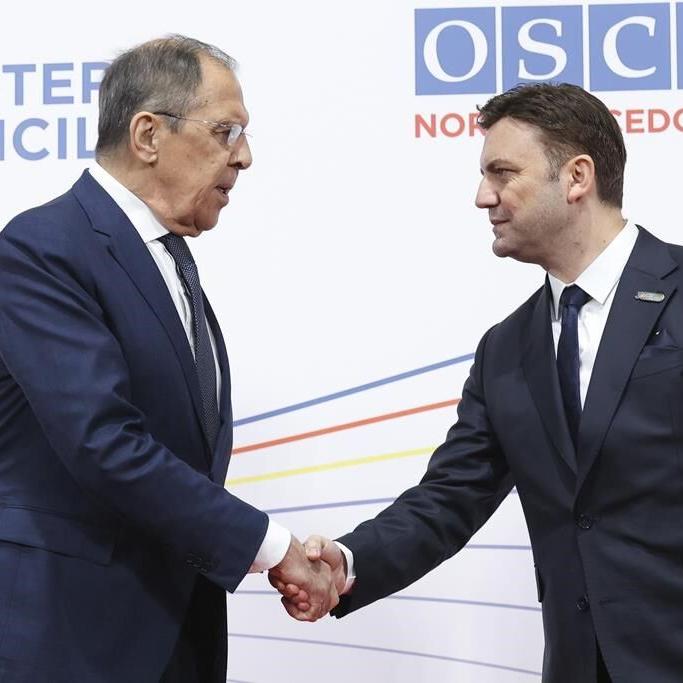 Russia's Lavrov declares at security talks that his country's goals in Ukraine are unchanged